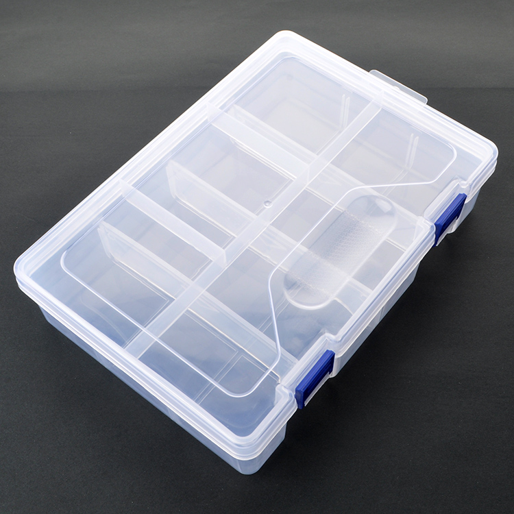 8 Grid Plastic Organizer Box 23x16x6cm