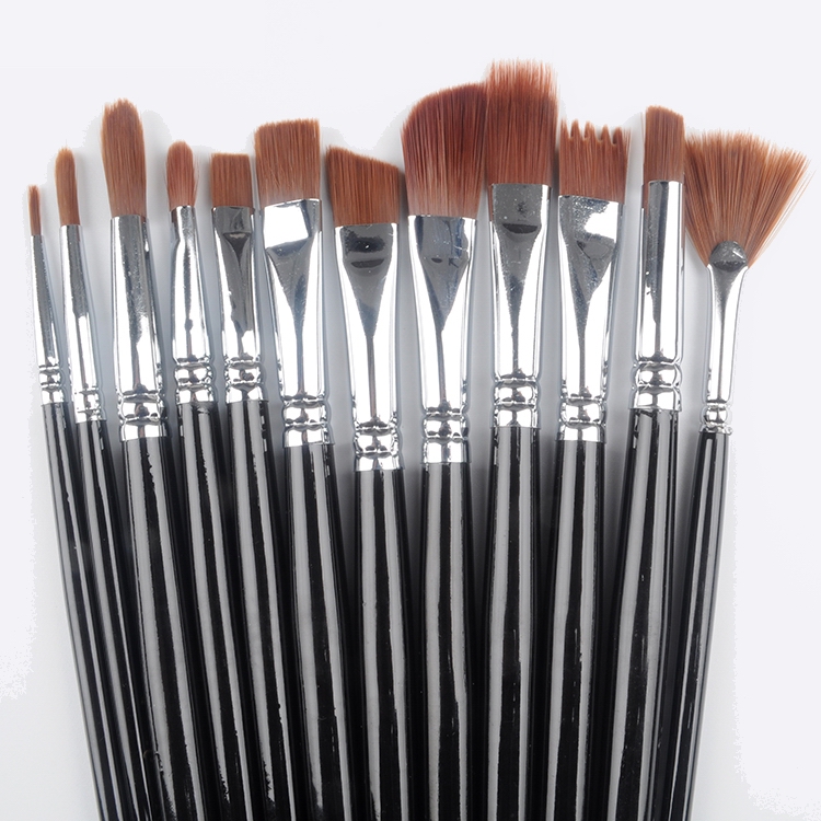 12pcs Artist Nylon Brush Set