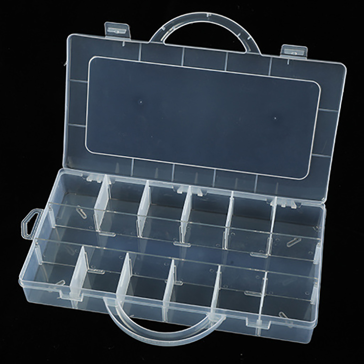 13 Grid Plastic Organizer Box 31x16x4.8cm