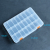 24 Grid Plastic Organizer Box 21.2x15x4.2cm