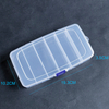 6 Grids Plastic Organizer Box 19.3x10.2x3.5cm