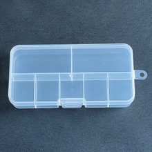 7 Grids Plastic Organizer Box 12.8x6.5x2.2cm