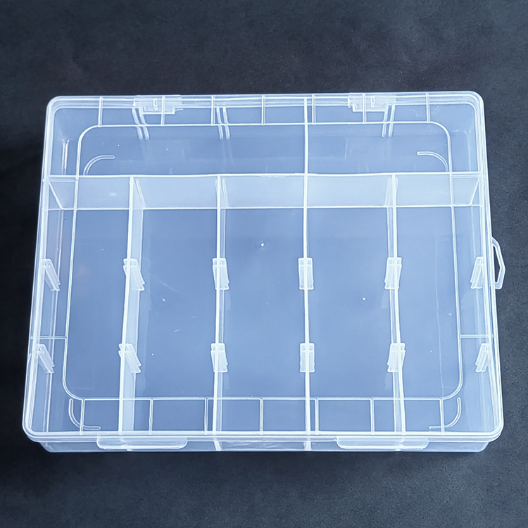 7 Grids Plastic Organizer Box 20.5x16.5x4cm