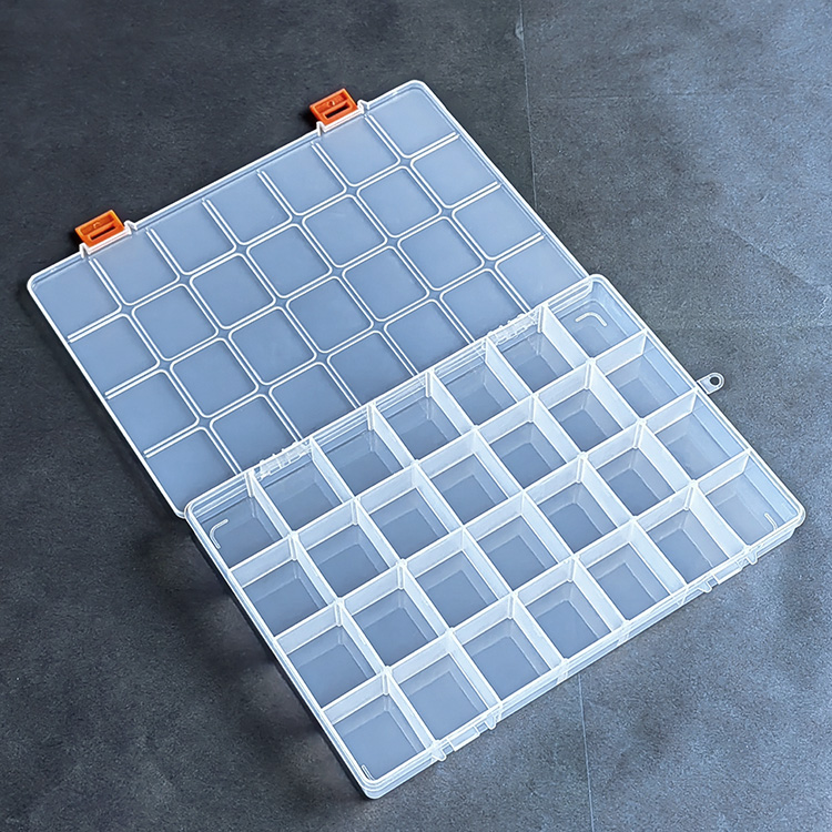 28 Grids Plastic Organizer Box 27x18.6x3cm