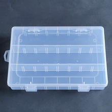 3 Grid Plastic Organizer Box 19.5x13x3.6cm