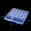 20 Grid Plastic Organizer Box 19x17x1.8cm