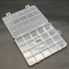 20 Grid Plastic Organizer Box 16.8x12.9x1.8cm