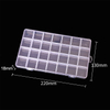 28 Grid Plastic Organizer Box 22x13x1.8cm