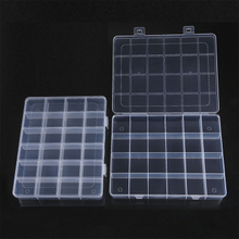 24 Grid Plastic Organizer Box 26.2x20.8x3.6cm