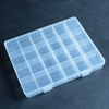 24 Grid Plastic Organizer Box 26.2x20.8x3.5cm