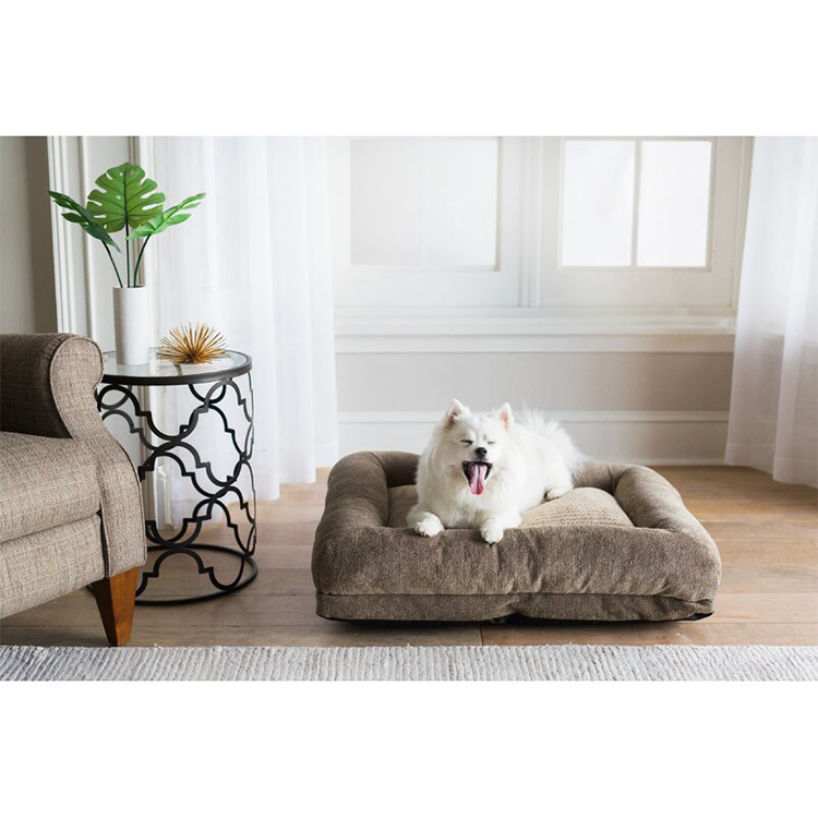 House Furniture Pet Funny Square Custom Large Chew Proof 2020 Washable Dog Bed