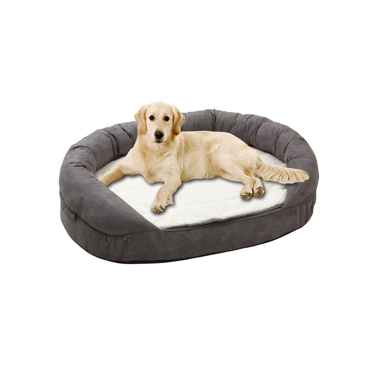 Disposable Cover 3in1 Memory Foam Reversible Orthopedic Sofa Warm Luxury Dog Bed