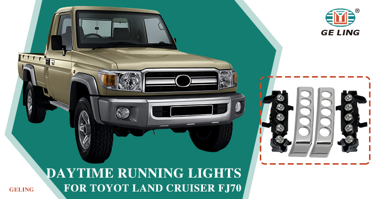 Toyota Land Cruiser Fj70 LED Daytime Running Light Luce di marcia diurna a LED Toyota Land Cruiser Fj70