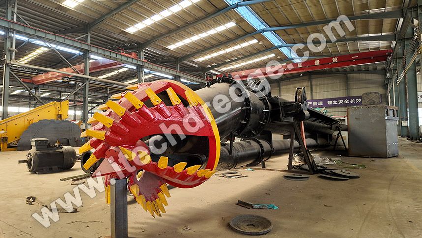 14 Inch Cutter Suction Dredger Technical Highlights مميزات تقنية للكراكة ذات الشفط القاطع مقاس 14 بوصة