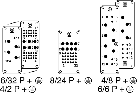 Crimp Socket Contacts for use with Han Series Connectors