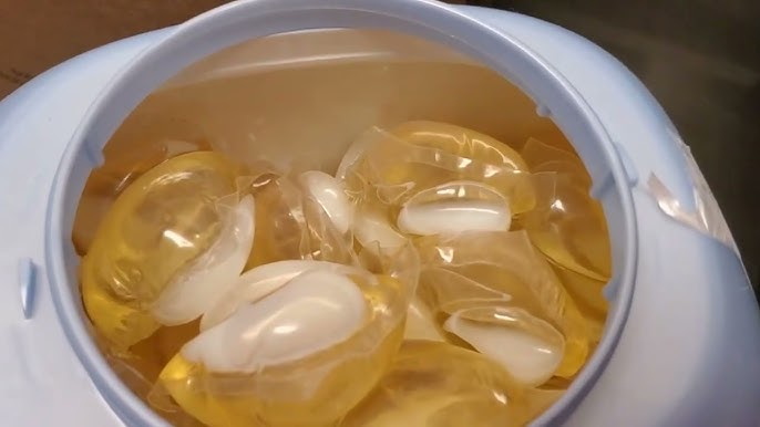Where Does The Plastic Part of Laundry Pod Go Waar gaat het plastic onderdeel van de waspod naartoe?
