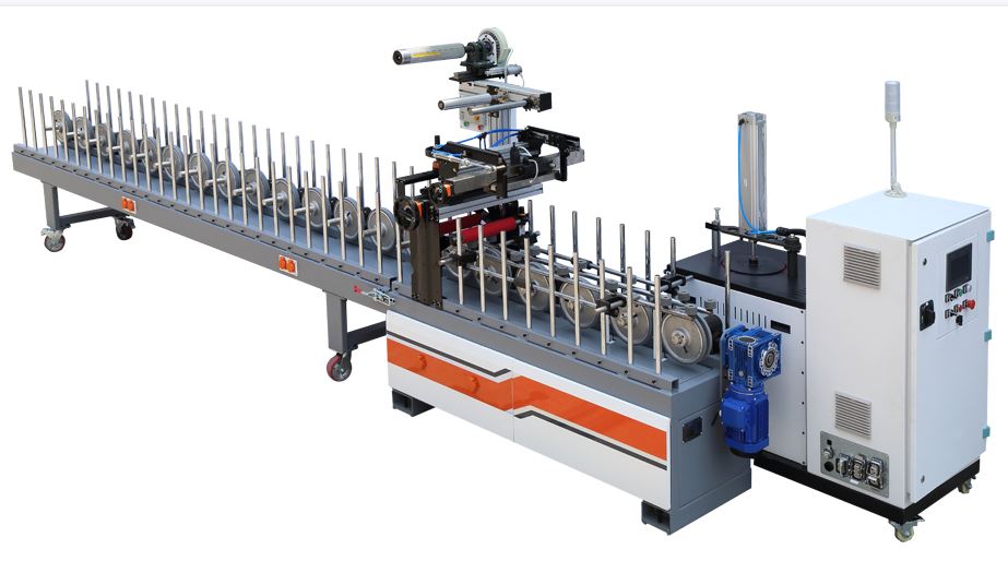 PUR profile wrapping machine PUR መገለጫ መጠቅለያ ማሽን