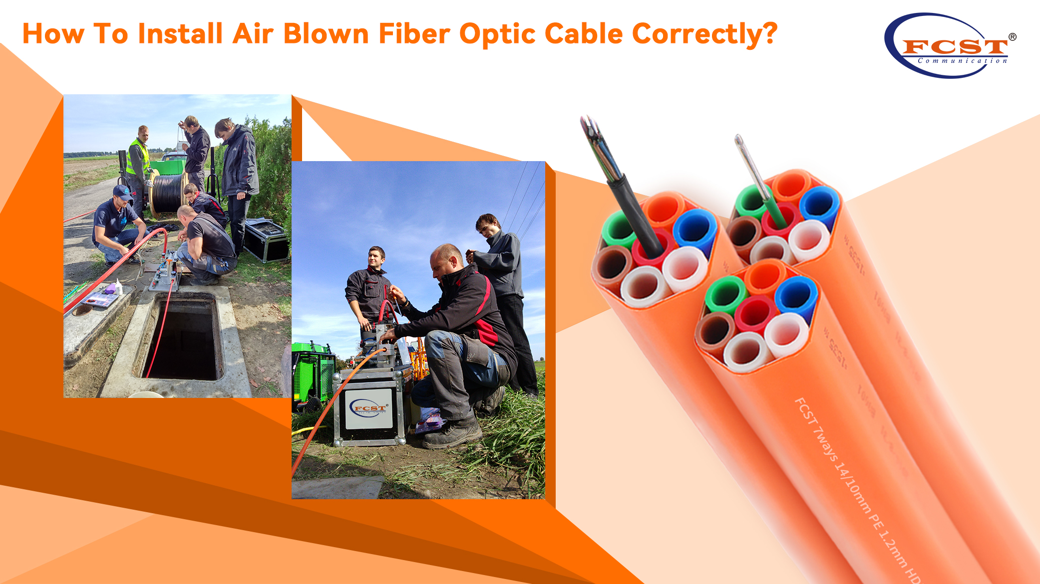 Comment installer correctement le câble à fibre optique soufflé à l'air