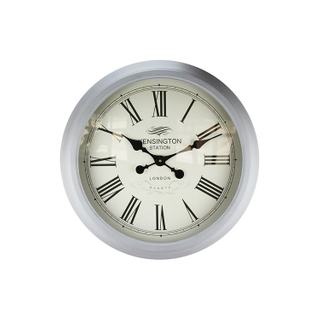 High Quality Rustic Round Movement Wall Clock Home Decor