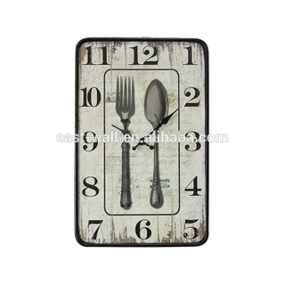 Contracted and Contemporary Sitting Room wall clock, Iron mute I wall clock, Fashion Unbreakable Wall Clock