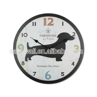 Hot Quality Make To Order Mdf Personalized Custom Logo Contemporary Wall Clock Clocks