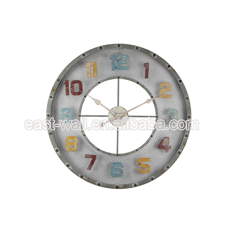 High-End Cheap Prices Custom Color Old Fashioned Decorative Wall Clocks