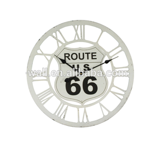 New Coming Custom Art Craft Wall Art Household Item Clock Route 66