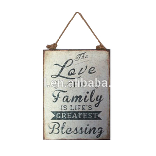 New Coming Muslim Style Wedding Decorative Gift Iron Wall Plaque