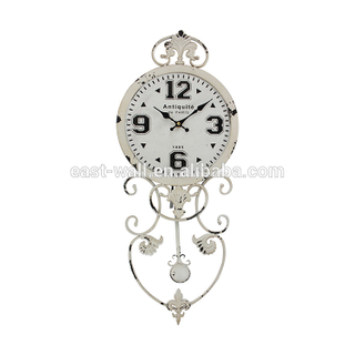 Large Home Decorative Violin Shape Wall Decor Wall Clocks with Pendulums