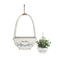 High Quality Balcony Decorative Galvanized Steel Hanging Basket
