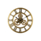 Retro Round Iron Decorative Roman Numerals Custom Modern Digital Iron Decorative Clock