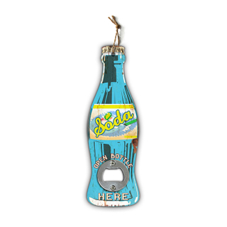 Wholesale Custom Wall Hanging MDF Craft Beer Wall-mounted Bottle Opener