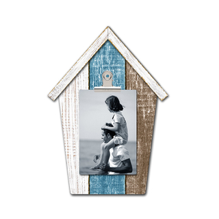 Wholesale OEM Cheap Wooden Hanging Photo Frame House Shape