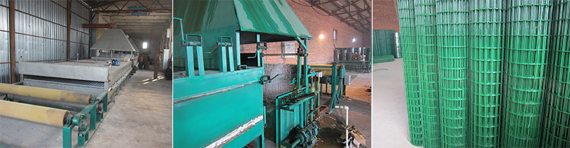 PVC Coating Line For Welded Wire Mesh In Rolls