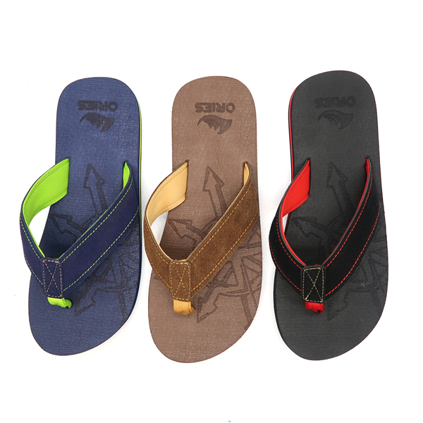 Modèle unique découpant électrique sur la semelle intérieure homme cool chaussons EVA sandale AH-8E015 - Bélier