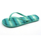 Macaron, con efecto en relieve, plantilla en relieve EVA exterior para mujer Zapatillas de playa Flip Flop AH-8E009 - Arranca