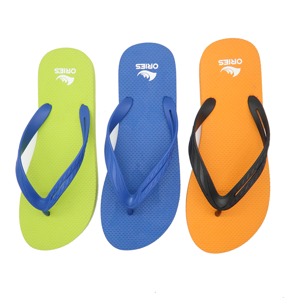 Multi couleur solide modèle de motif modèle été casual hommes tongs AH-8P043-Ories