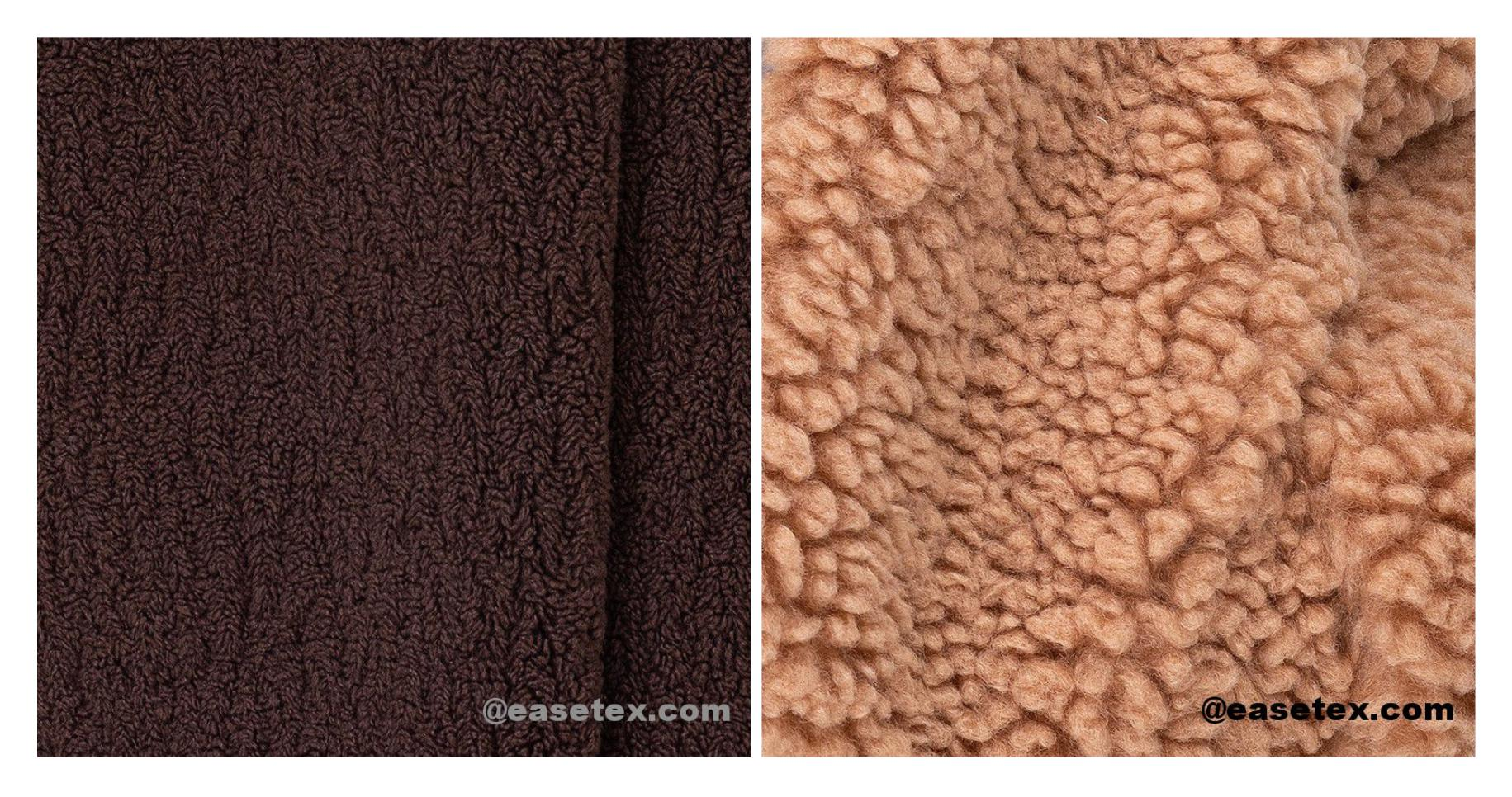 100% recycled polyester faux fur fabric by Easetex