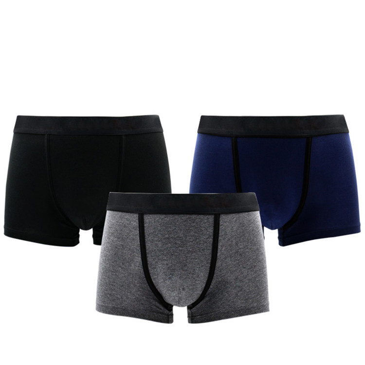 2021 Factory Wholesale Custom Cotton breathable comfortable underwear boxers men underwear