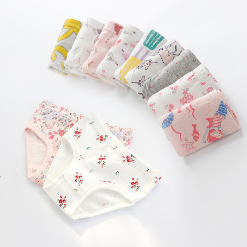 Hot selling Kids Underwear Children Underwear for Girl Kids Cotton Boxer Brief sexy girls bikini panties