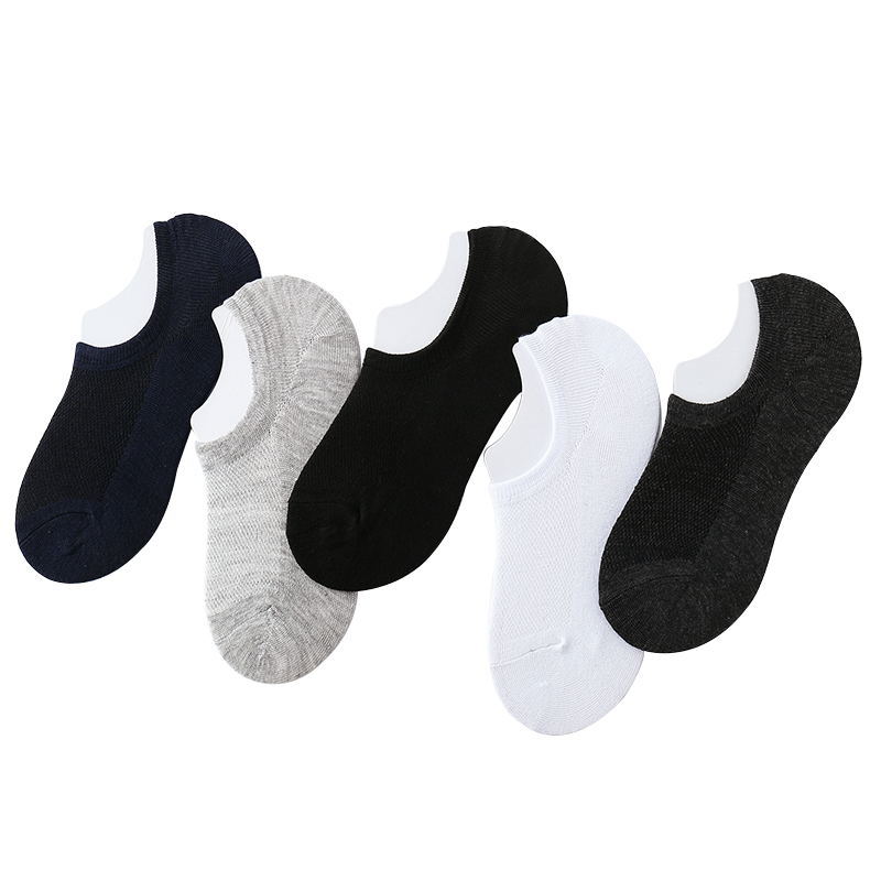 Wholesale high quality Mens Invisible Men Sock No Show Low Cut Thin Summer Cheap Mesh No Show Socks