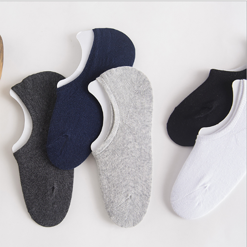 Factory supply women cotton footie socks invisible hidden boat socks slip cotton men invisible ankle low cut liner sock