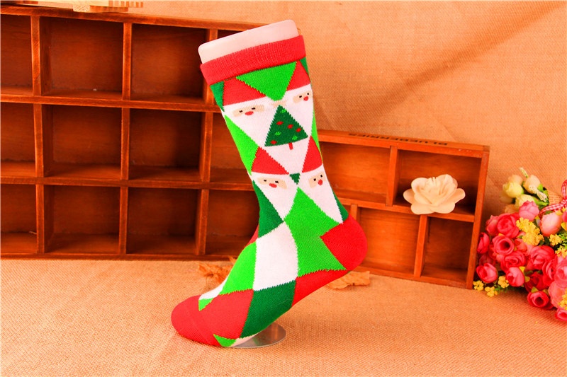 Christmas Stocking Men Custom Print Socks Christmas Tube Socks for Women