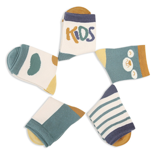 Kids slouch socks wholesale cartoon style cotton kids socks boys socks