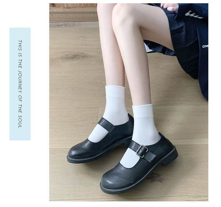 Summer thin medium hose socks for women INS street fashion high elastic breathable cotton socks