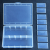 10 Grid Plastic Organizer Box 13.2x10x2.8cm