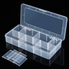 12 Grid Plastic Organizer Box 26.3x12.6x4.6cm