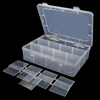 12 Grid Plastic Organizer Box 22.7x18x5.9cm