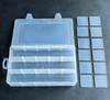 15 Grid Plastic Organizer Box 28x16.8x5.7cm