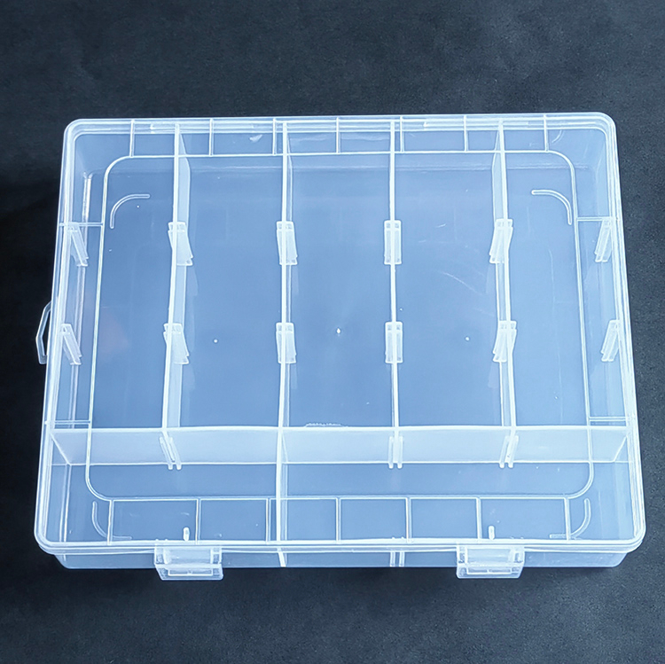 7 Grids Plastic Organizer Box 20.5x16.5x4cm